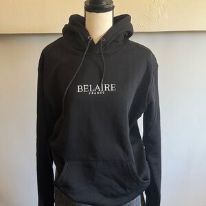 Black Hoodie Belaire Champagne Hoodie